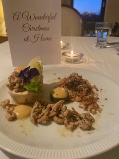 House of Lords Kerstmenu