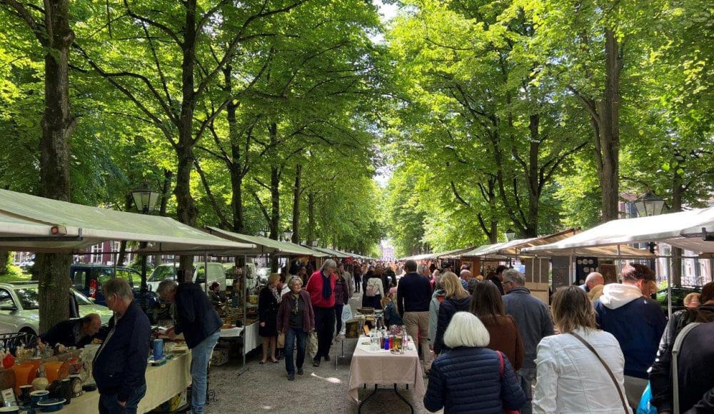 Markt op het Lange Voorhout