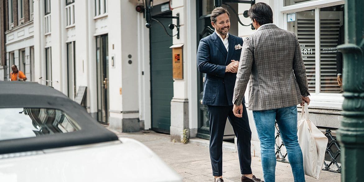 Sander Jeukens stapt regelmatig binnen bij Sydney Ruperti