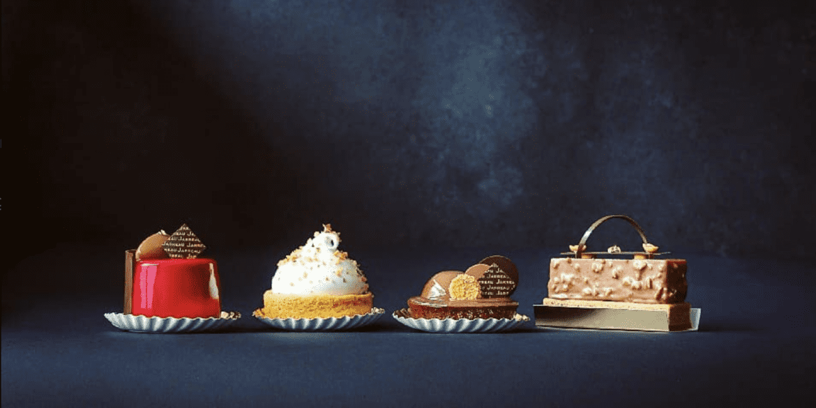 4 x een meesterwerkje van Patisserie Jarreau